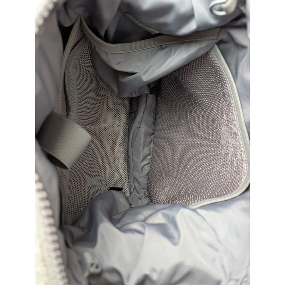 Dagne Dover Indi Neoprene Diaper Backpack Bag - Heather Grey Large Baby Travel